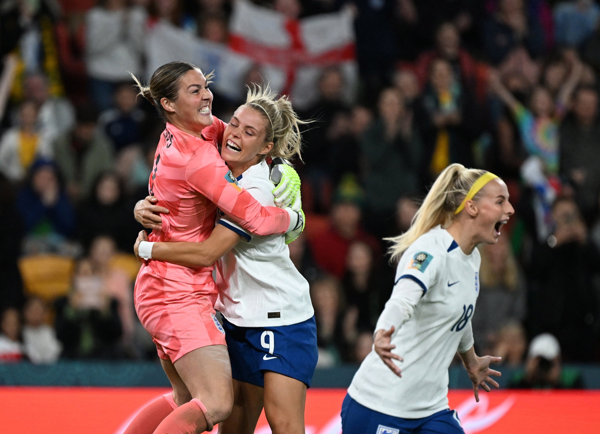 World Cup nữ 2023: Thiếu người, đội Anh thắng nhọc  Nigeria trên chấm 11 m - Ảnh 10.