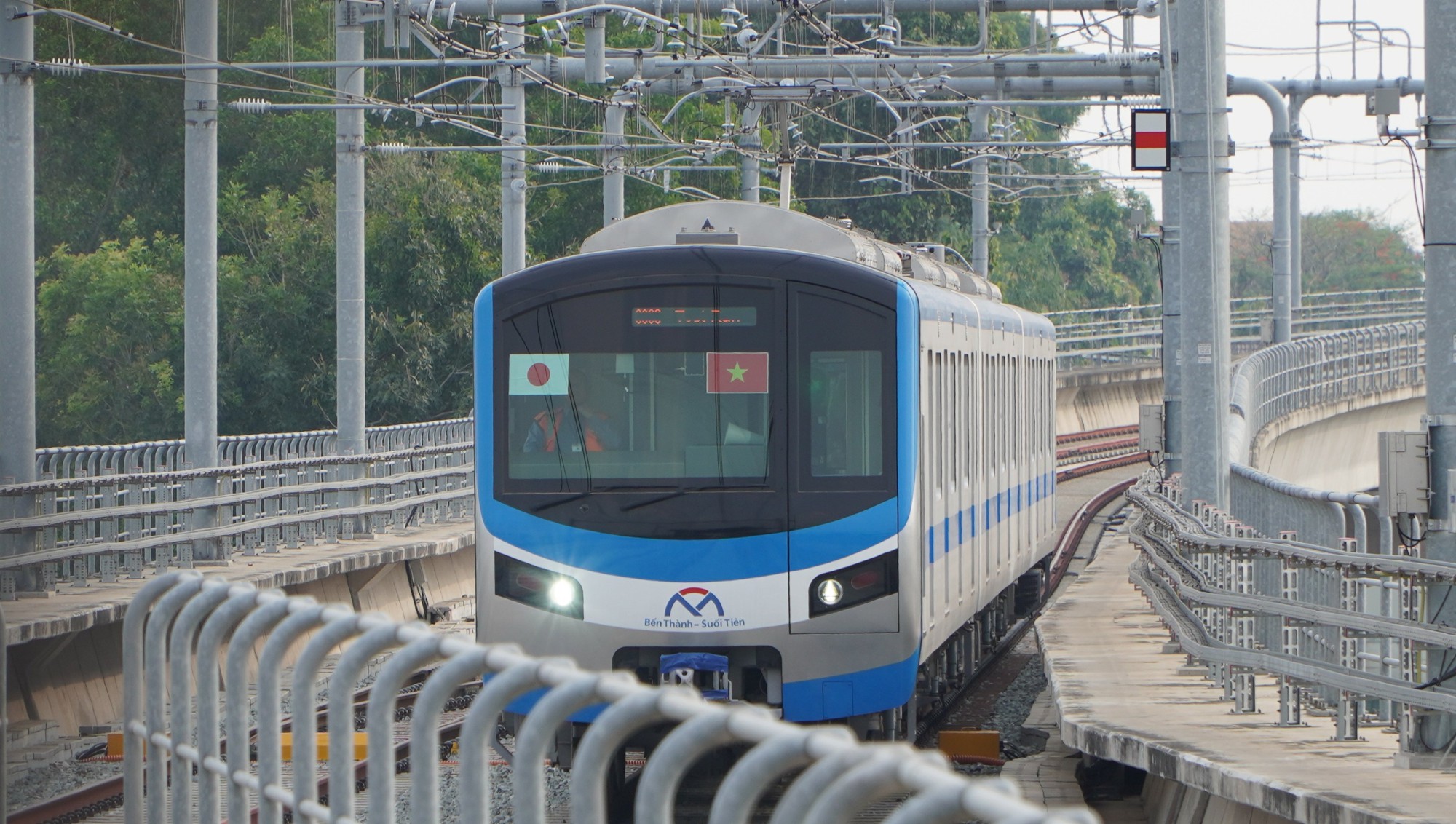 Metro số 1 sắp chạy trình diễn trên toàn tuyến Bến Thành - Suối Tiên - Ảnh 1.