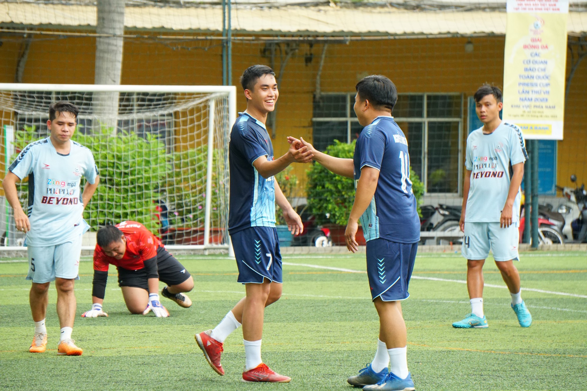 Đội báo Người Lao Động thắng trận khai mạc Giải bóng đá Press Cup 2023 - Ảnh 5.