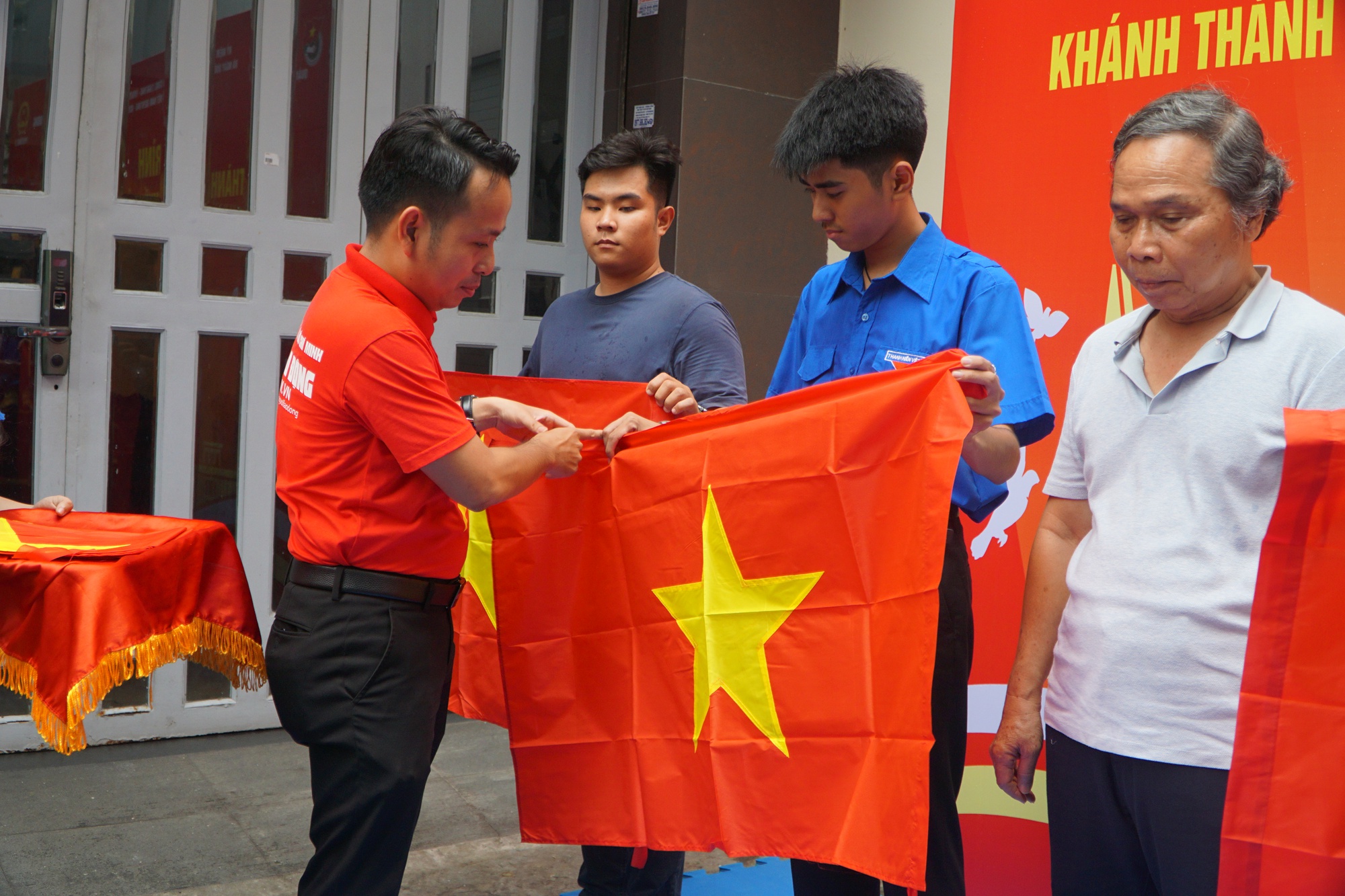 Khánh thành Đường cờ Tổ quốc tại quận 3 - TP HCM - Ảnh 4.