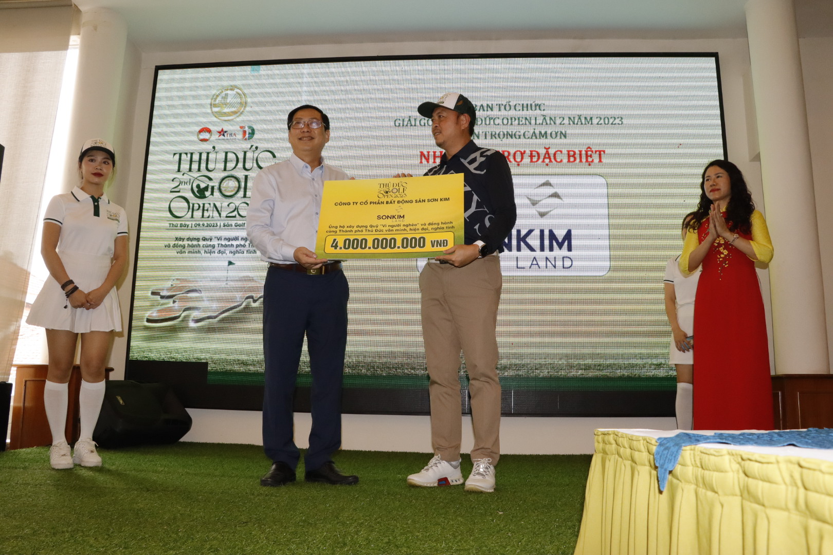 Giải Golf Thủ Đức thu hút hơn 35 tỉ đồng thiện nguyện - Ảnh 1.