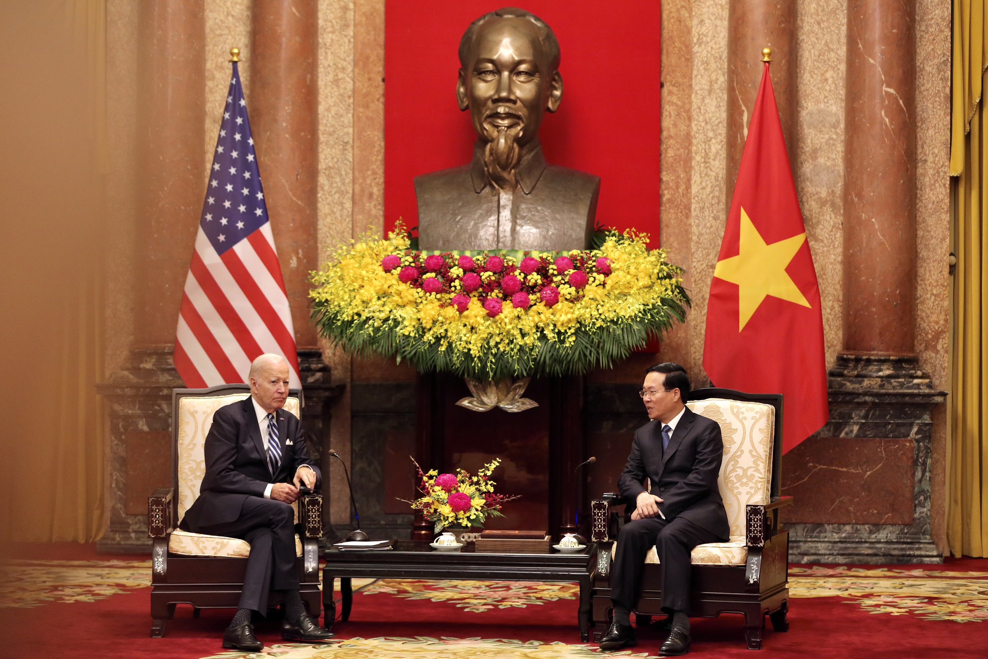 Chủ tịch nước Võ Văn Thưởng hội kiến Tổng thống Mỹ Joe Biden - Ảnh 6.