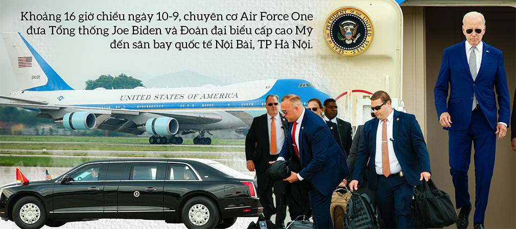 Panorama of the visit of US President Joe Biden - Photo 1.