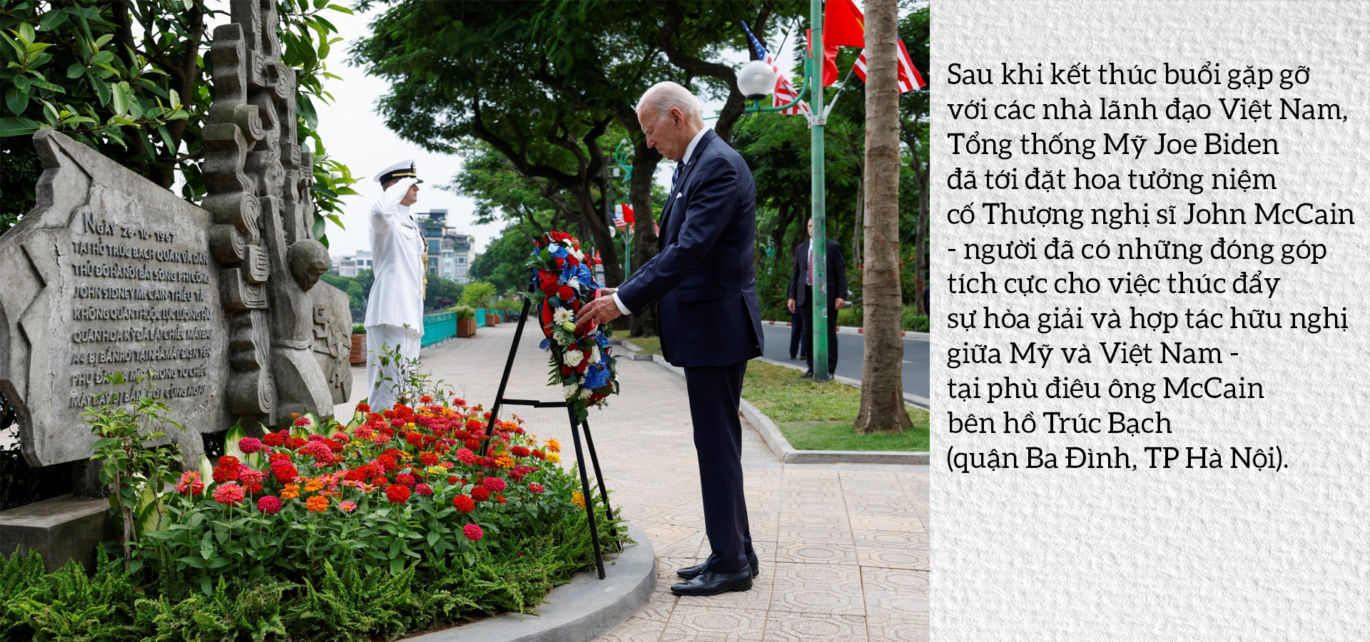 Panorama of the visit of US President Joe Biden - Photo 24.