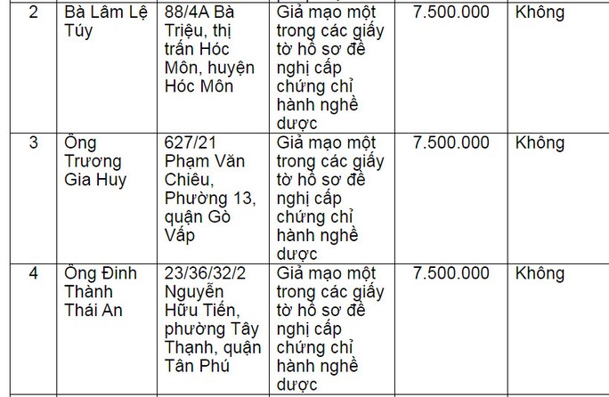 Ngành Y tế TP HCM lên án hành vi thuê, mua chứng chỉ hành nghề y, dược - Ảnh 1.