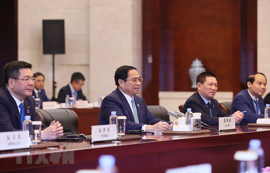 Thủ tướng Trung Quốc Lý Cường ủng hộ mở thêm các đường bay mới giữa hai nước - Ảnh 10.