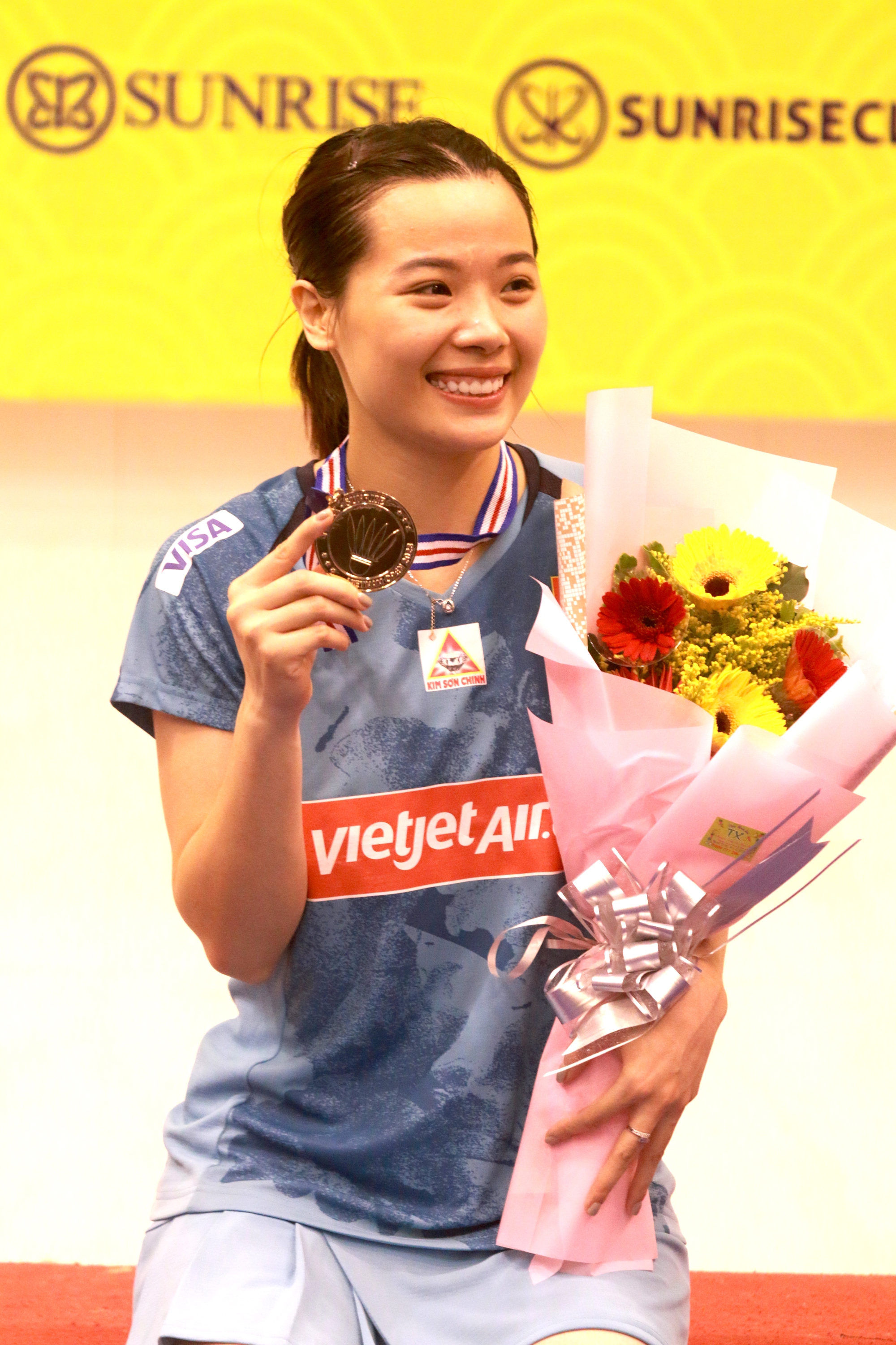 Nguyễn Thùy Linh lần thứ nhì vô địch Giải Cầu lông Việt Nam mở rộng - Ảnh 7.