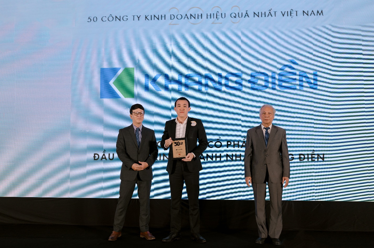 Khang Điền nhận danh hiệu “TOP 50 Công ty kinh doanh hiệu quả nhất Việt Nam 2023”