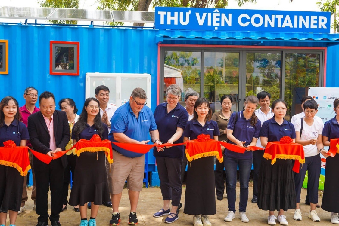 C.P. Việt Nam - đối tác vàng dự án “thư viện container” - Ảnh 1.