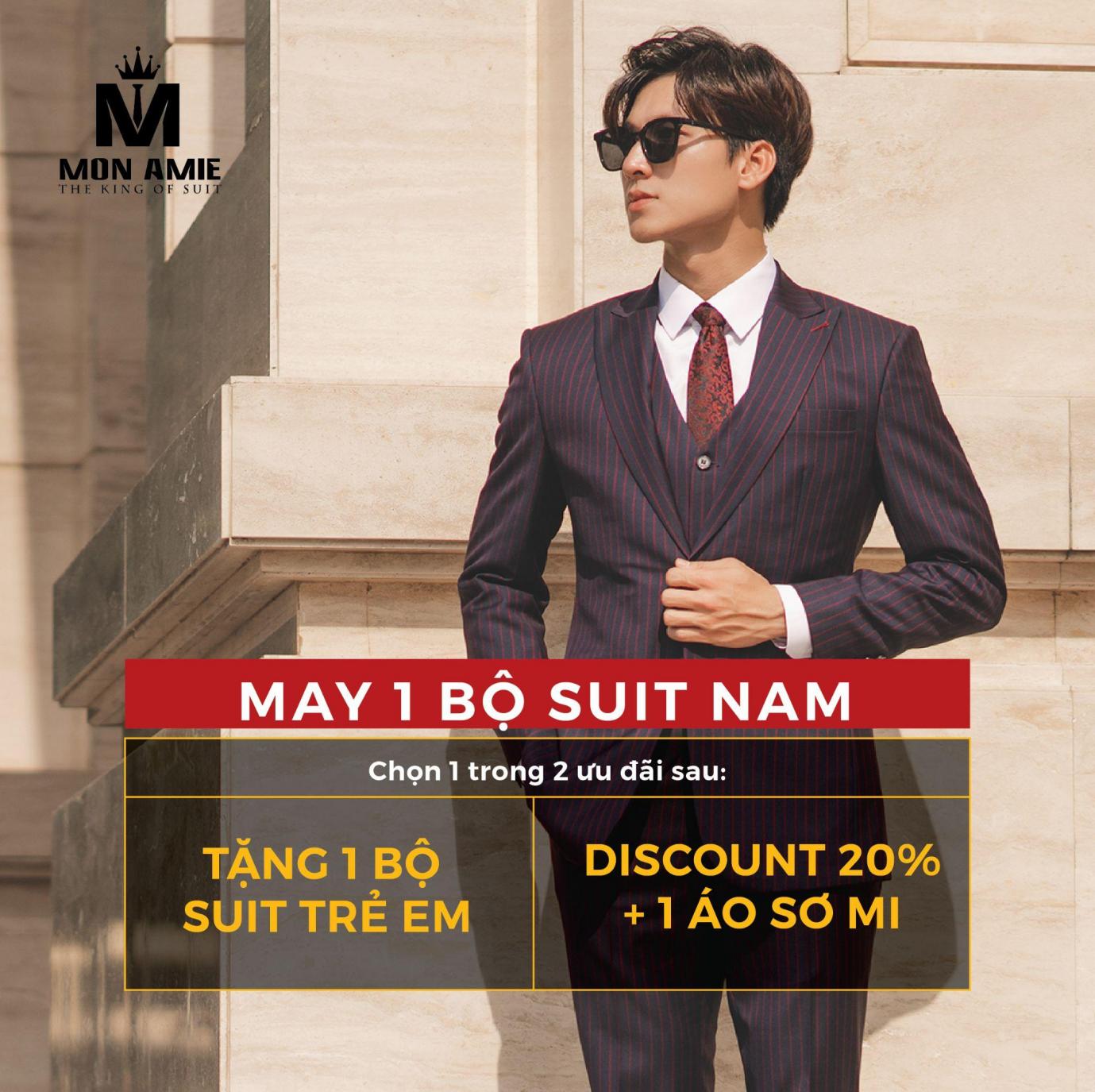 Märket Mon Amie Veston har en stor kampanj med anledning av den 2 september - Bild 2. Thương hiệu Mon Amie Veston khuyến mãi lớn nhân dịp lễ 2-9 - Ảnh 2.