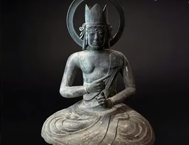 Tượng Phật quý giá bị trộm chóng vánh ở Mỹ - Ảnh 1.