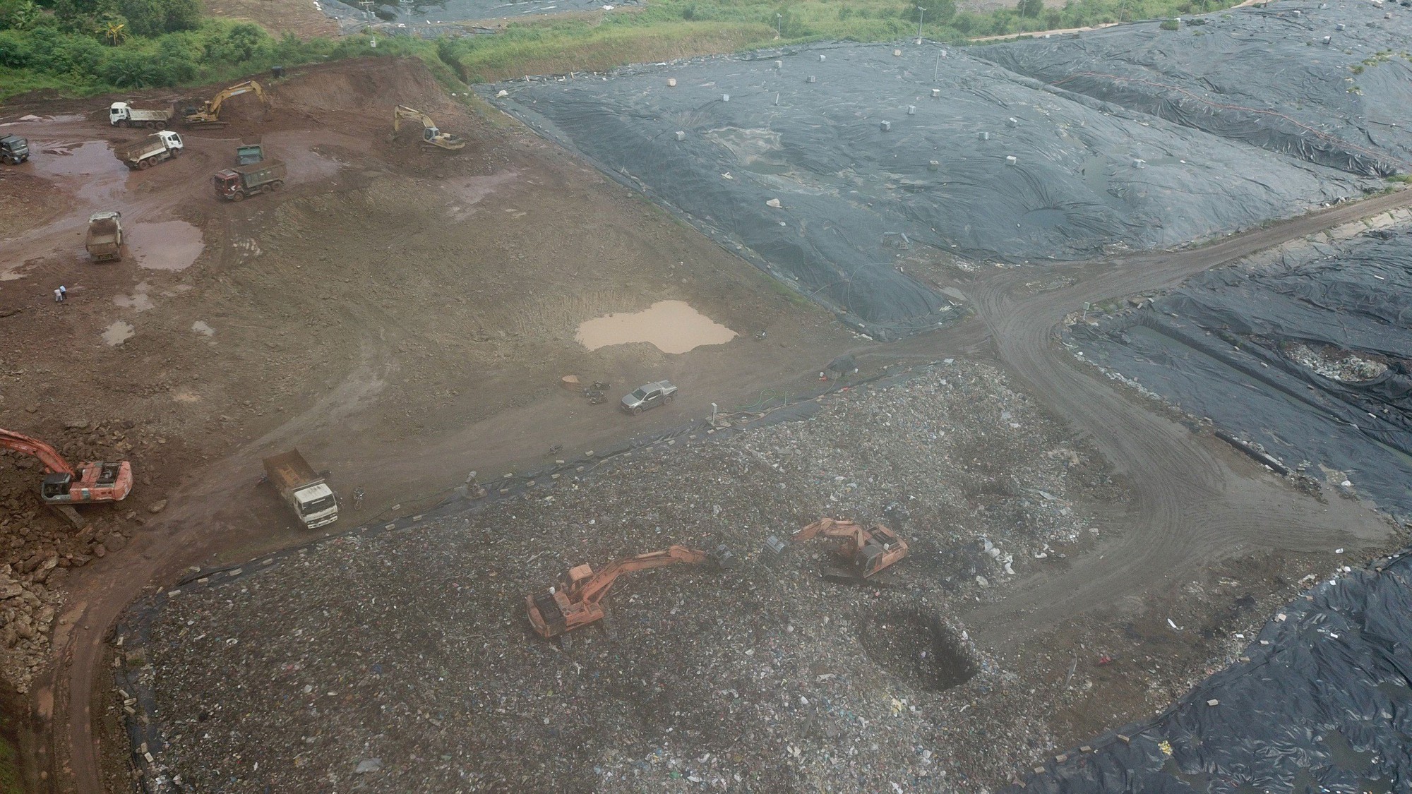 Đồng Nai: Xử lý mùi hôi từ bãi rác phát tán ra khu dân cư - Ảnh 1. Đồng Nai: Xử lý mùi hôi từ bãi rác phát tán ra khu dân cư - Ảnh 1.