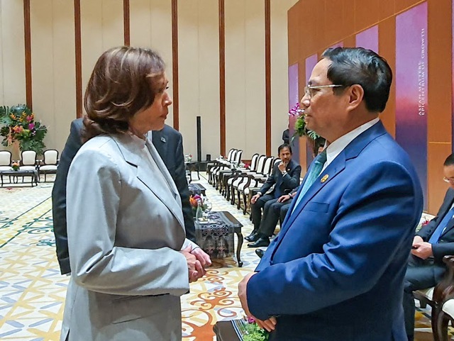 Phó Tổng thống Mỹ: Chuyến thăm của Tổng thống Joe Biden đánh dấu bước phát triển mới - Ảnh 2. Phó Tổng thống Mỹ: Chuyến thăm của Tổng thống Joe Biden đánh dấu bước phát triển mới - Ảnh 2.
