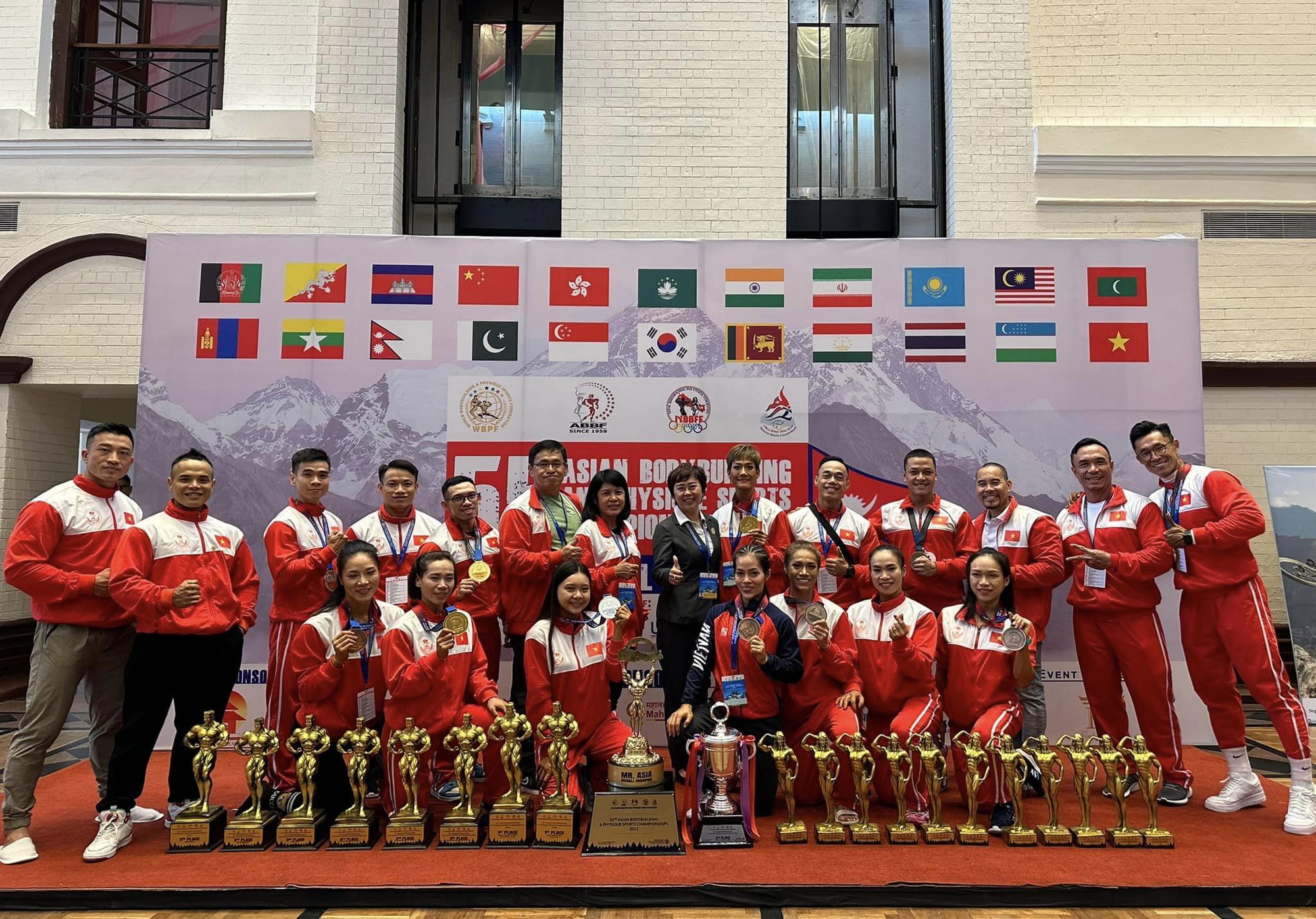 Thể hình Việt Nam giành 5 ngôi vô địch, đoạt cúp Á quân đồng đội nữ châu Á - Ảnh 4.
