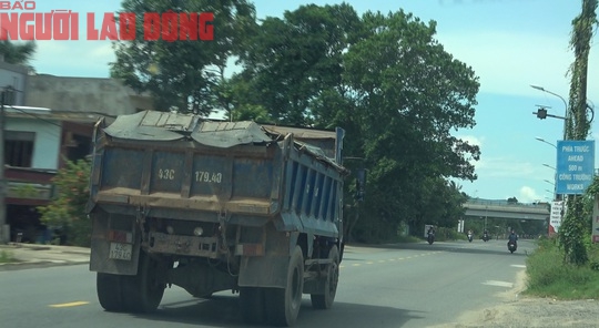 Bất an với đoàn xe tải tung hoành trên quốc lộ ở Đà Nẵng - Ảnh 5.