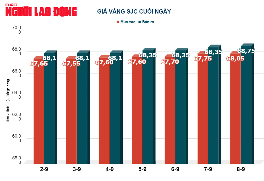 Giá vàng hôm nay 9-9: Đảo chiều đi xuống - Ảnh 3.