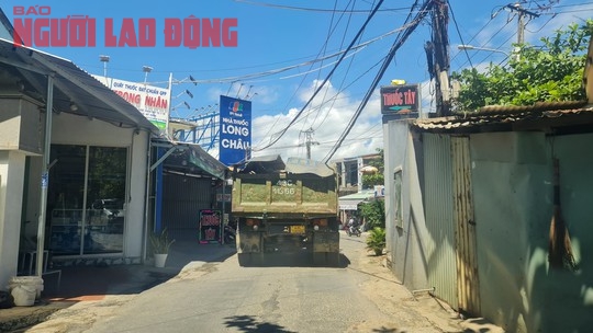 Bất an với đoàn xe tải tung hoành trên quốc lộ ở Đà Nẵng - Ảnh 2.