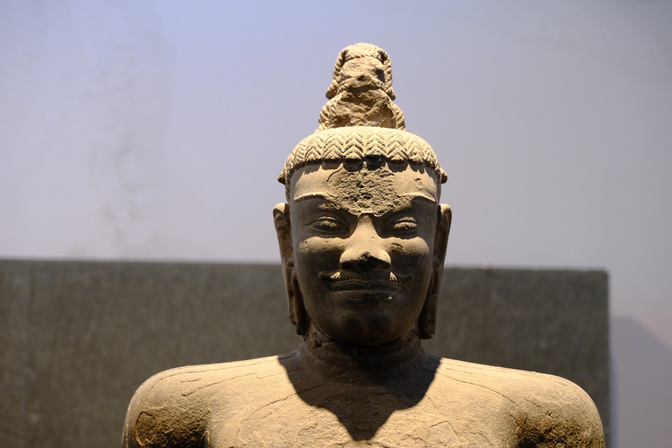 Cận cảnh 3 bảo vật quốc gia tại Bảo tàng Chăm Đà Nẵng- Ảnh 4.
