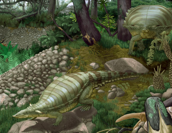 Quái thú 218 triệu tuổi đầu đại bàng, mình cá sấu lộ chân tướng- Ảnh 1.