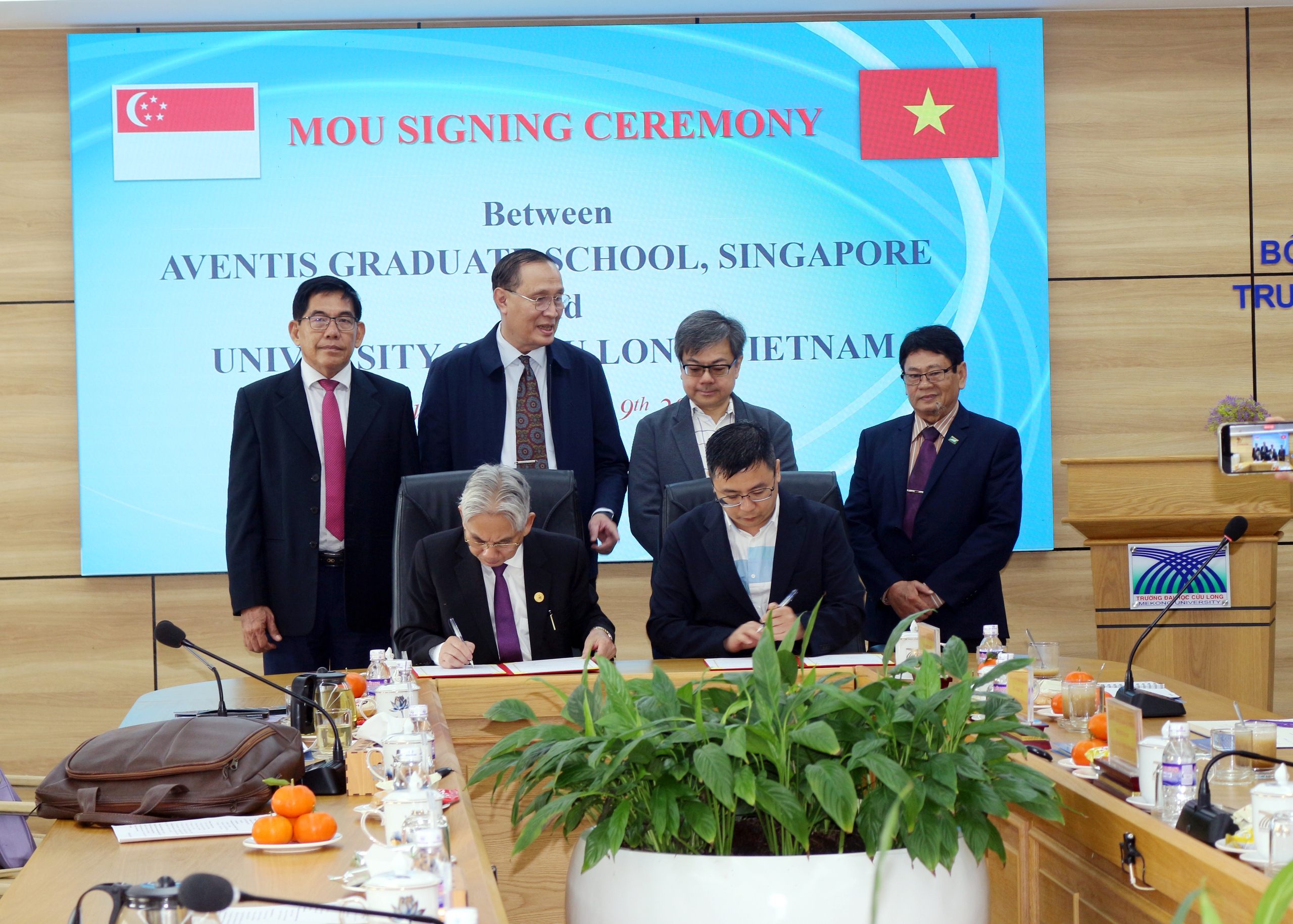 Trường ĐH Cửu Long ký kết hợp tác với 1 trường ở Singapore- Ảnh 4.