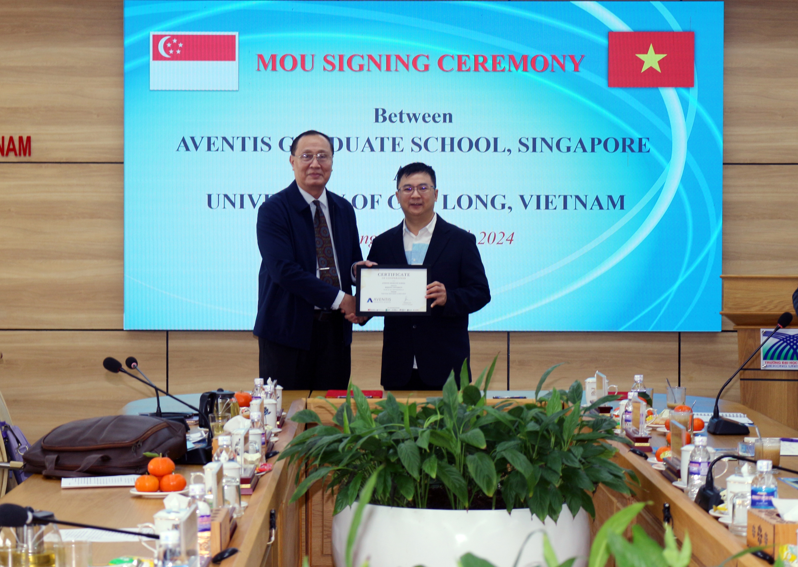Trường ĐH Cửu Long ký kết hợp tác với 1 trường ở Singapore- Ảnh 7.