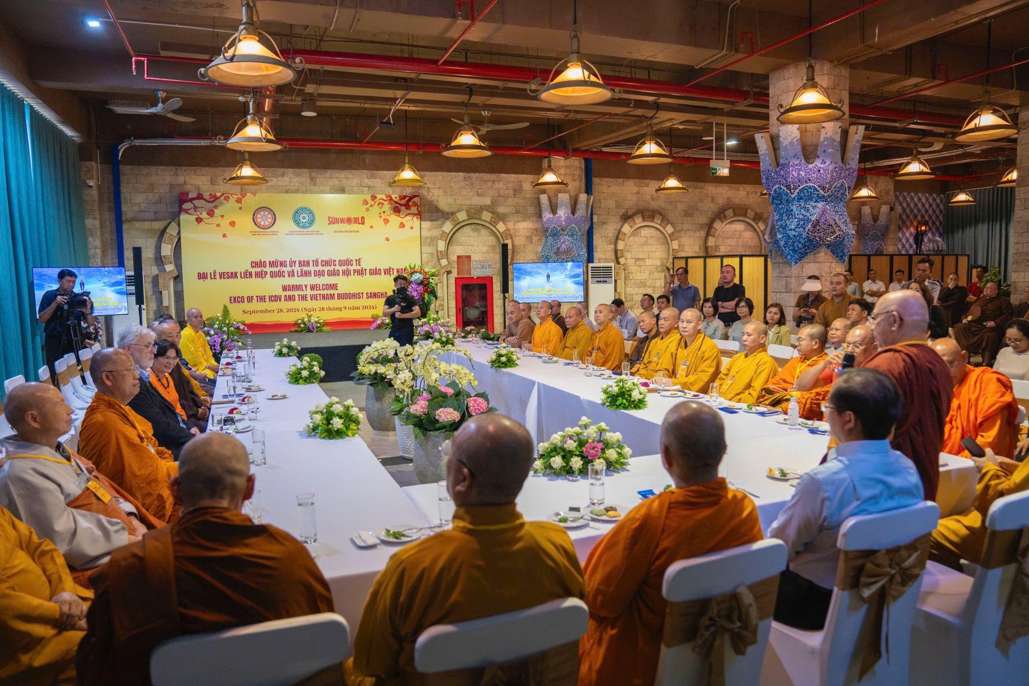 Đoàn đại biểu Vesak 2025 đến thăm và làm việc tại núi Bà Đen, Tây Ninh- Ảnh 3.