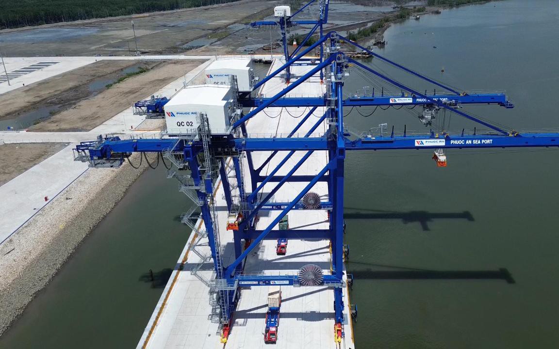 Toàn cảnh cảng biển lớn nhất Đồng Nai sắp đưa vào khai thác