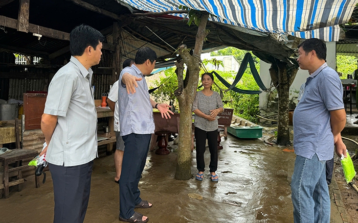 Đồng Tháp: Công bố tình huống khẩn cấp sạt lở bờ sông Tiền