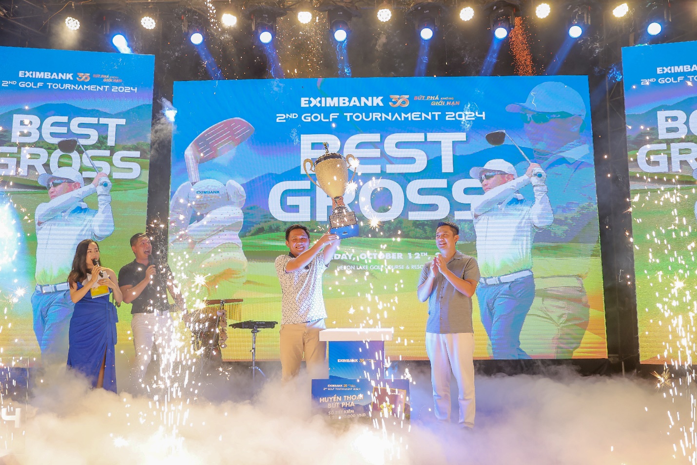 Giải Eximbank Golf Tournament 2024: Gặp gỡ, tri ân và cùng nhau bứt phá- Ảnh 2.