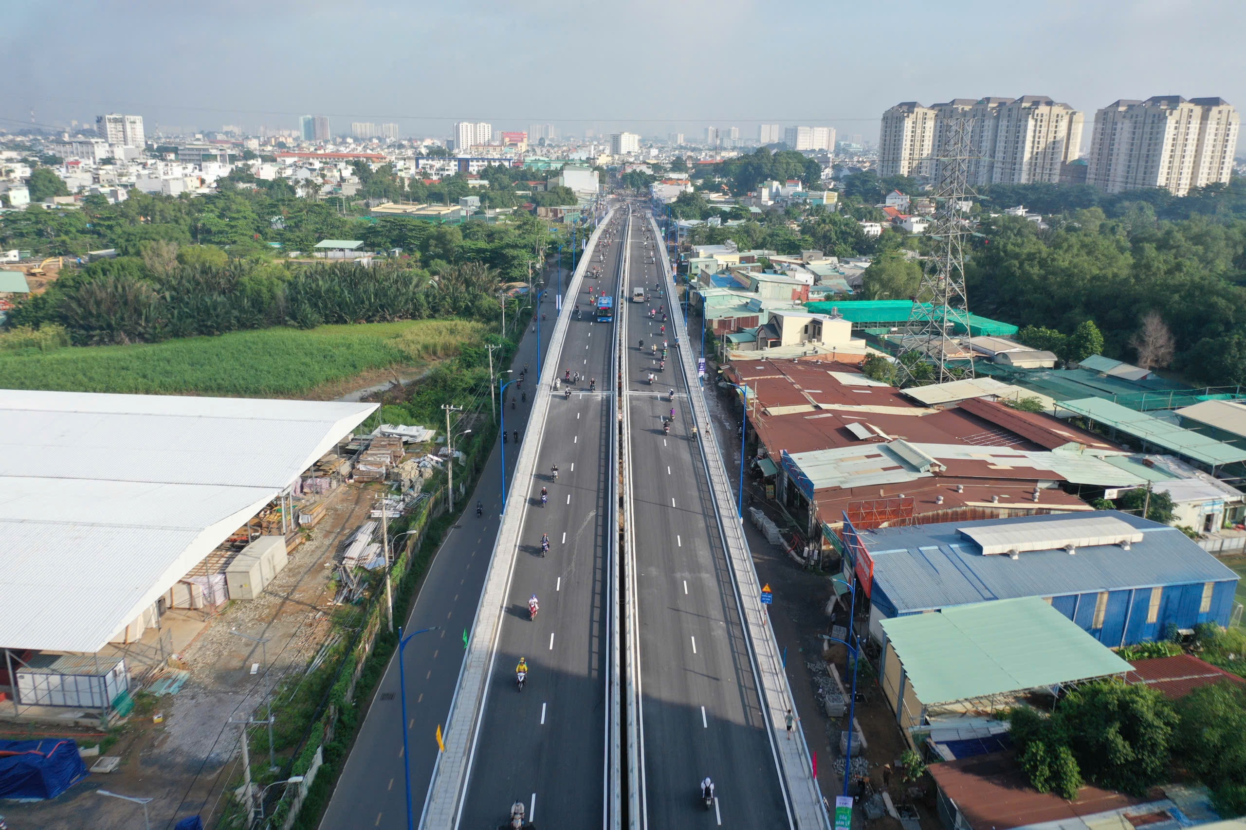 TP HCM: Cầu Nam Lý thông xe, giải toả nút thắt giao thông TP Thủ Đức