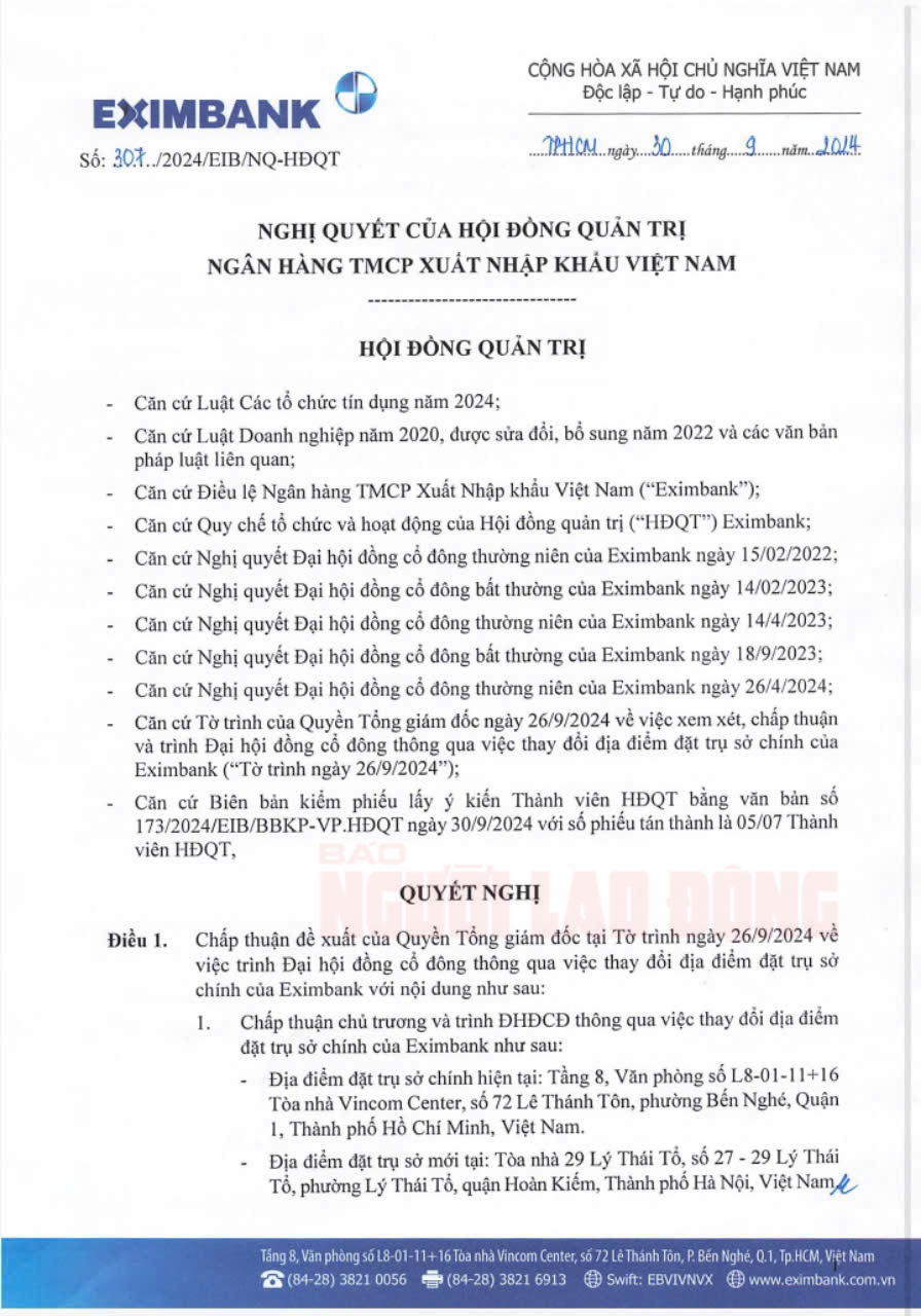 Ngân hàng có tuổi đời 30 năm ở TP HCM muốn dời trụ sở ra Hà Nội- Ảnh 2. Ngân hàng có tuổi đời 30 năm ở TP HCM muốn dời trụ sở ra Hà Nội- Ảnh 2.
