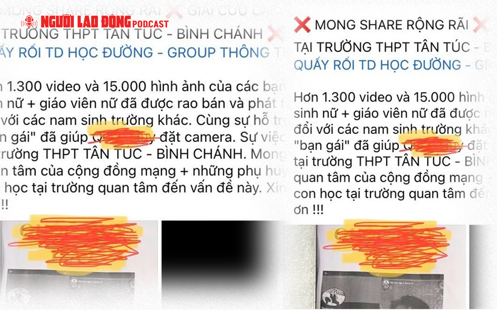 Sự thật vụ nam sinh Bình Chánh đặt camera quay lén trong nhà vệ sinh nữ