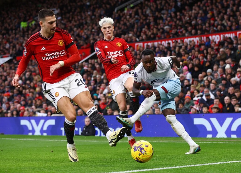 Soi tỉ số trận West Ham – Manchester United