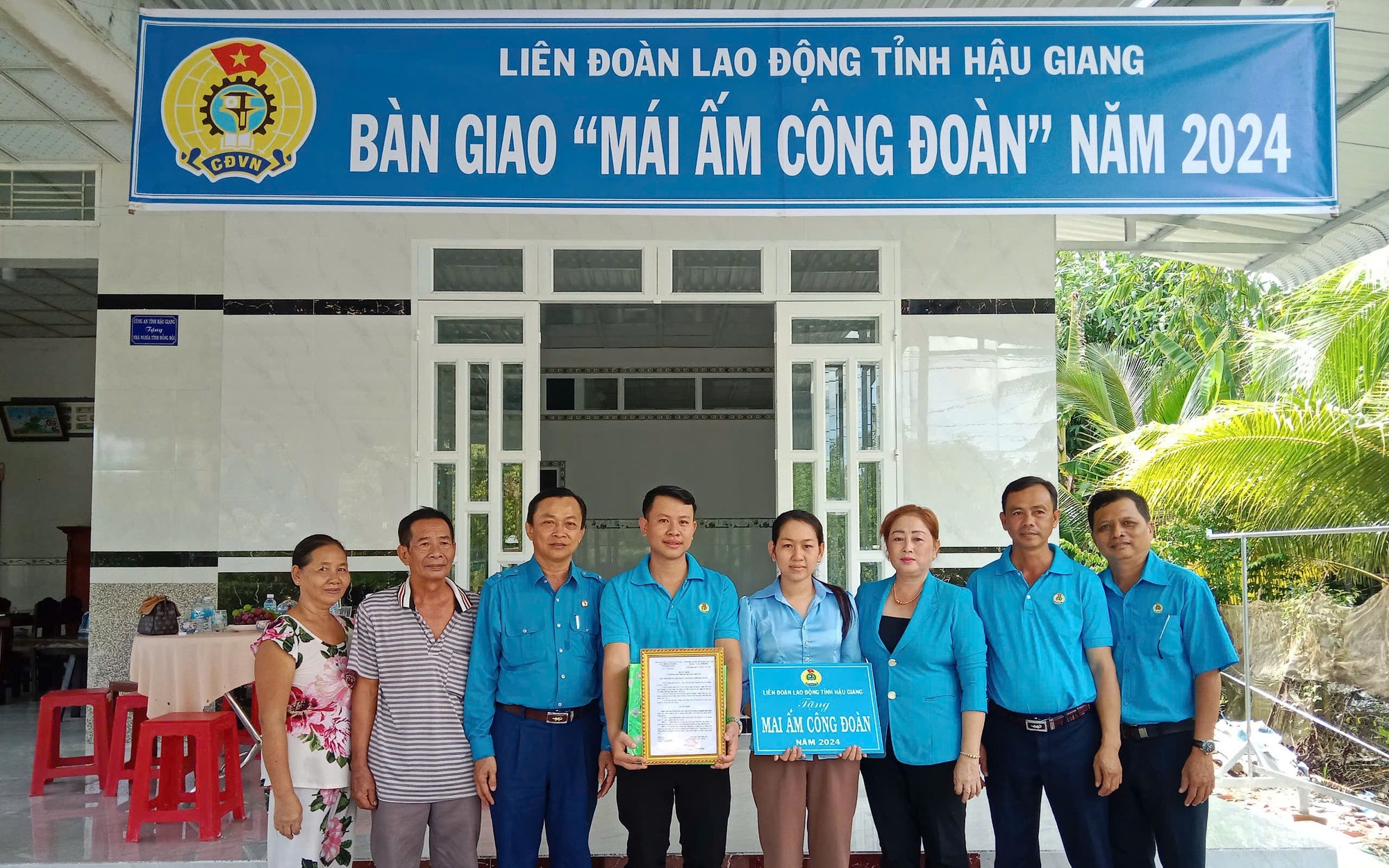 Công đoàn Hậu Giang quan tâm chăm lo cho người lao động