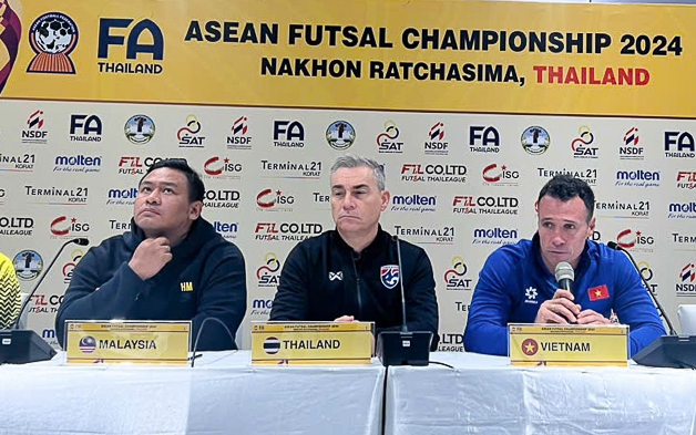 Đánh giá cao futsal Việt Nam, HLV Timor Leste không lo trước trận ra quân