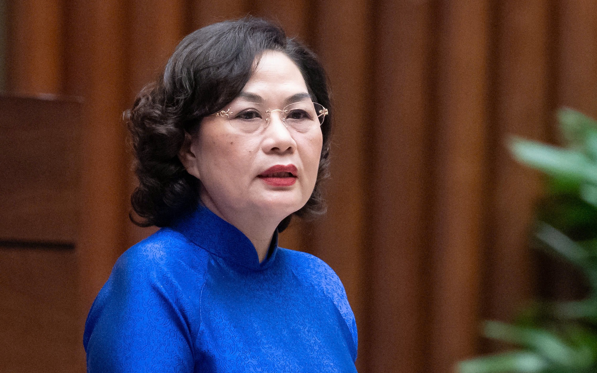 Thống đốc Nguyễn Thị Hồng trả lời về 