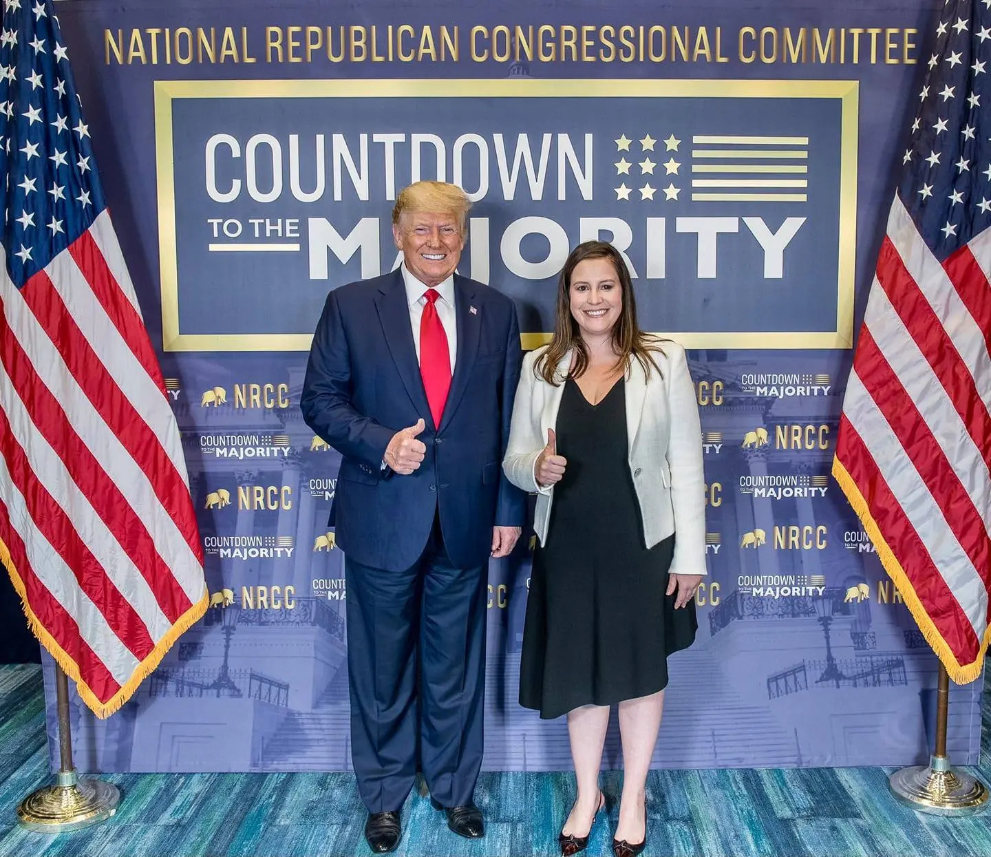 Stefanik, a Harvard grad, worked to flip the tables on what she called the “Biden Crime Family” and has regularly appeared on TV to drive home the Republican positions on issues. Facebook / Elise Stefanik Stefanik, a Harvard grad, worked to flip the tables on what she called the “Biden Crime Family” and has regularly appeared on TV to drive home the Republican positions on issues. Facebook / Elise Stefanik
