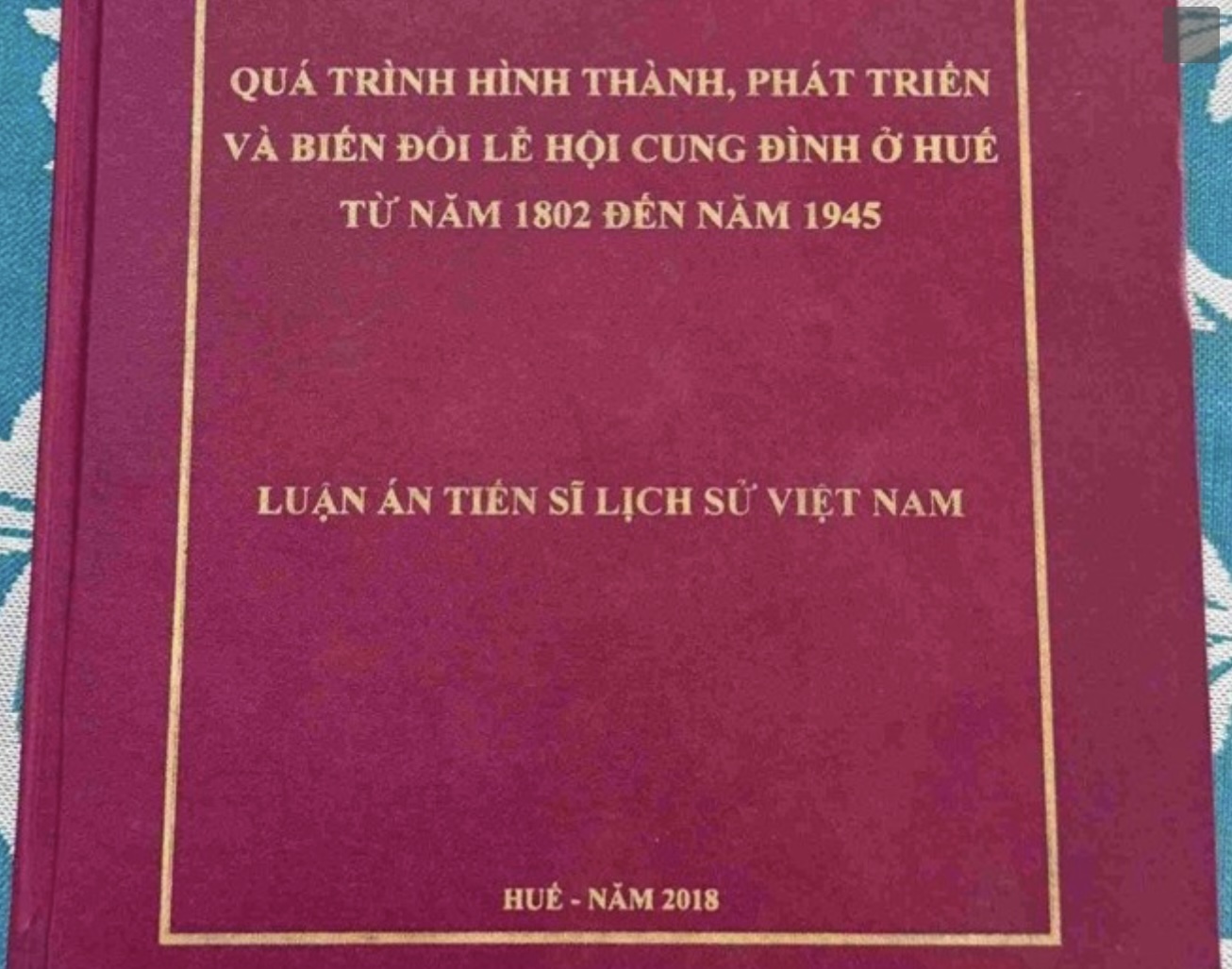 Đại học Huế giải thích kết luận luận án tiến sĩ đạo văn 12 trang - Ảnh 1.