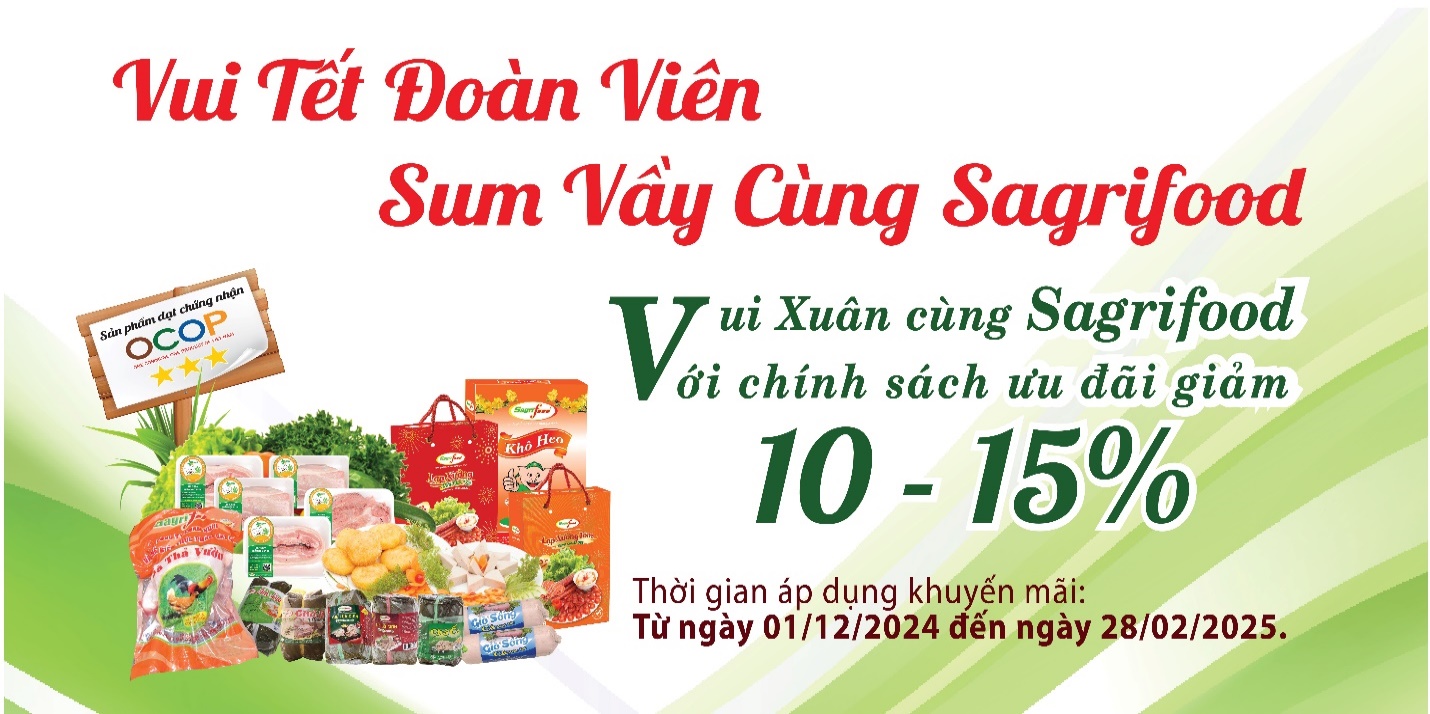 Tết Tây – Tết Ta: Vui Tết đoàn viên cùng Sagrifood- Ảnh 2.