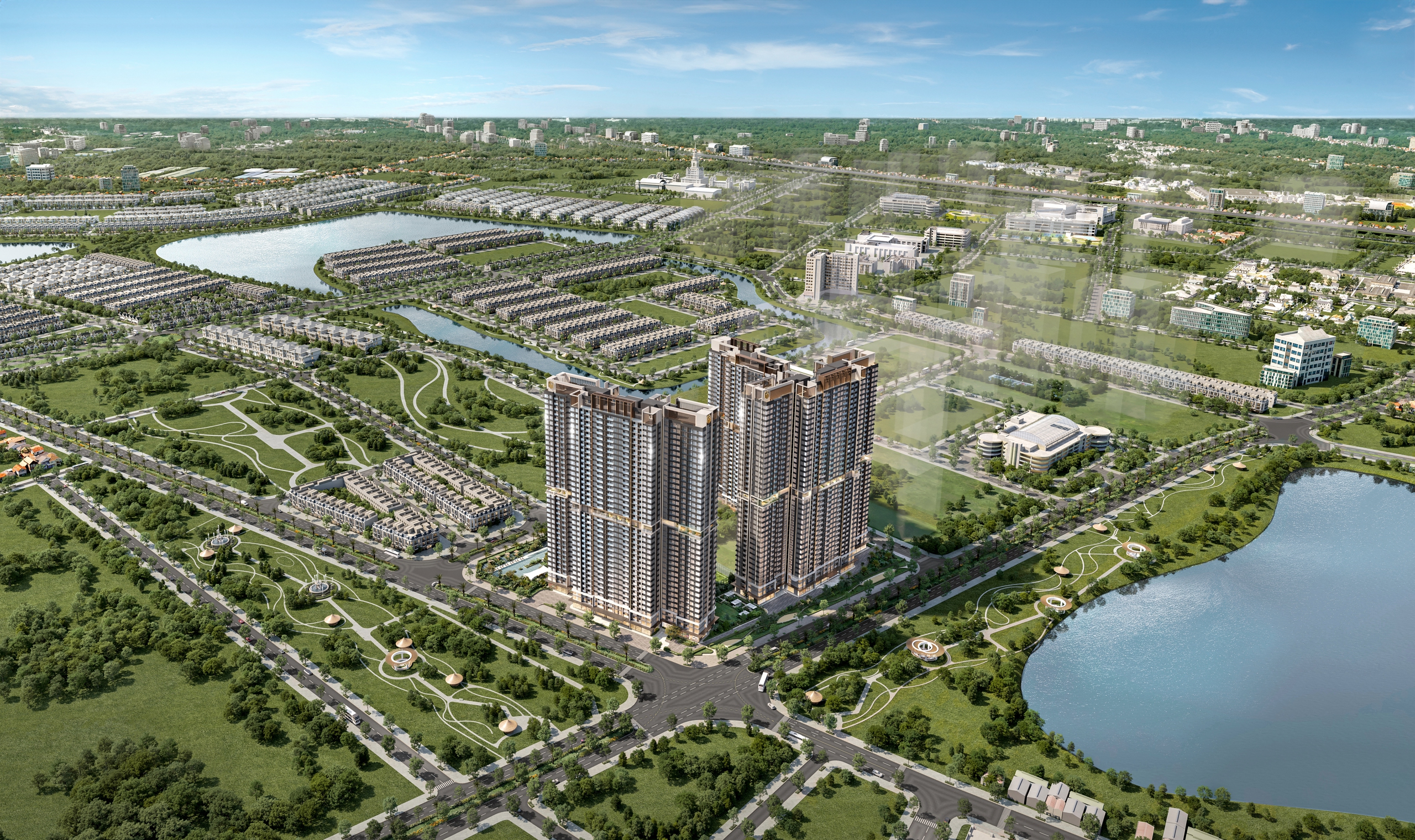 Masteri Lakeside - Dấu ấn hoàn thiện Masteri Collection tại Ocean Park ...