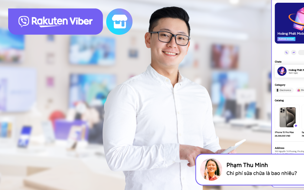 Rakuten Viber triển khai tài khoản doanh nghiệp tại Việt Nam