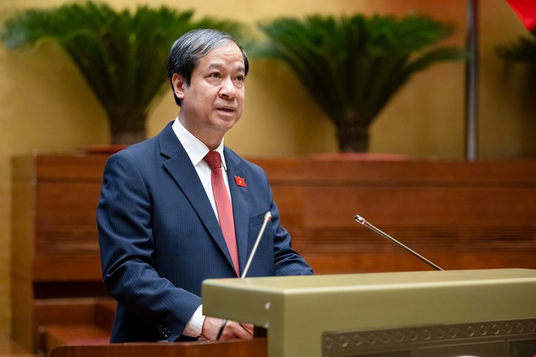 Trình Quốc hội chương trình hơn 580.000 tỉ đồng để hiện đại hóa, nâng cao chất lượng giáo dục - Ảnh 1.