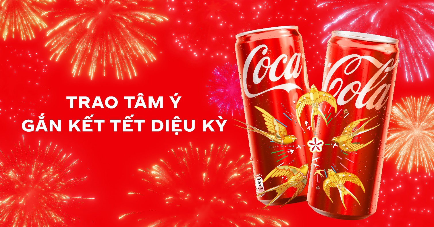 Coca-Cola khởi động chiến dịch tết 2025 “Trao tâm ý, gắn kết tết diệu kỳ”