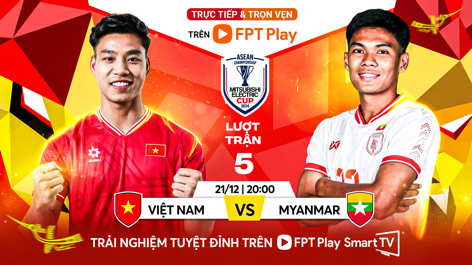 Soi tỉ số trận Việt Nam - Myanmar ASEAN CUP 2024: Một bàn là không đủ- Ảnh 1.