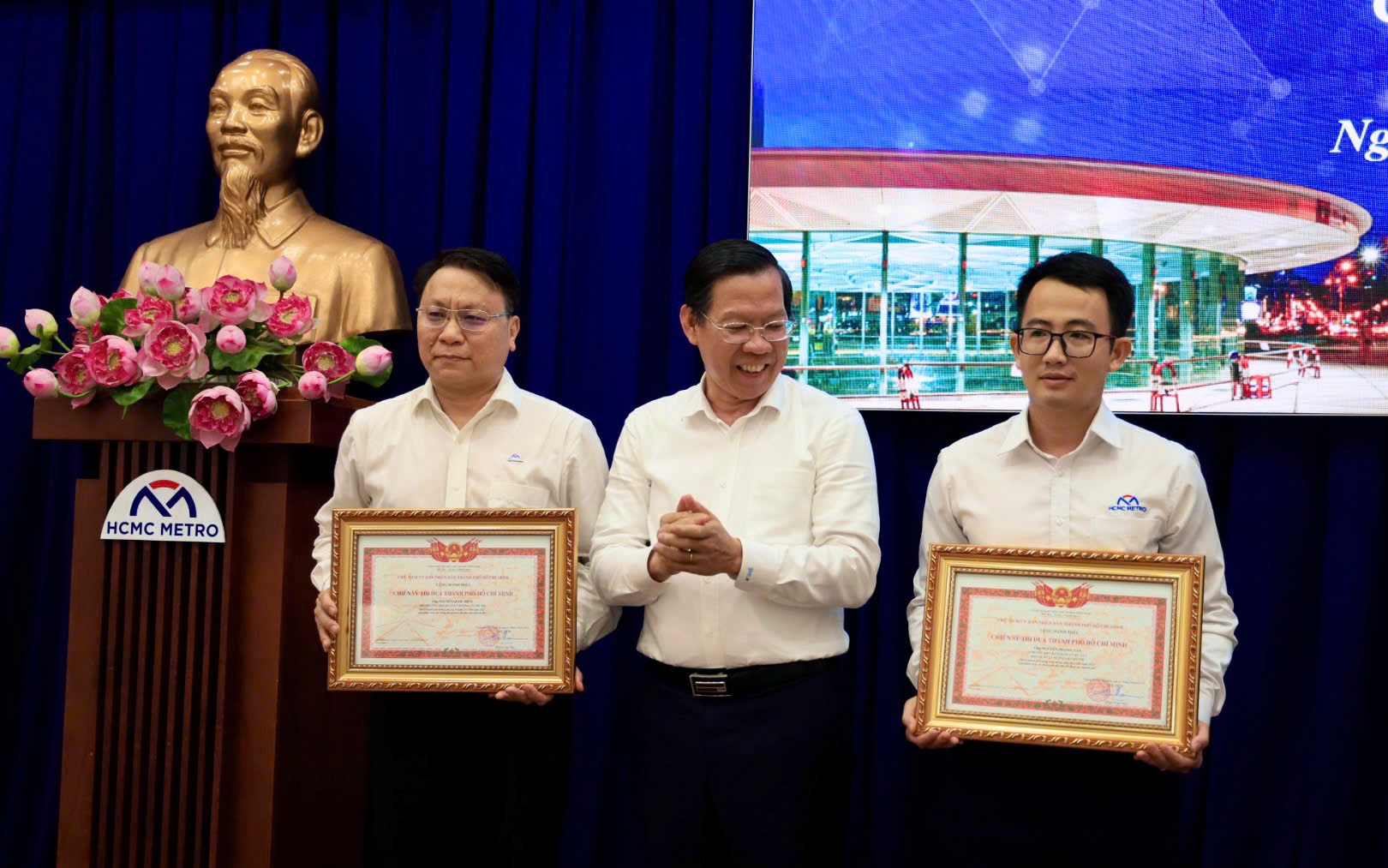 Chủ tịch Phan Văn Mãi: 'Metro số 1 là bước ngoặt giao thông của thành phố'