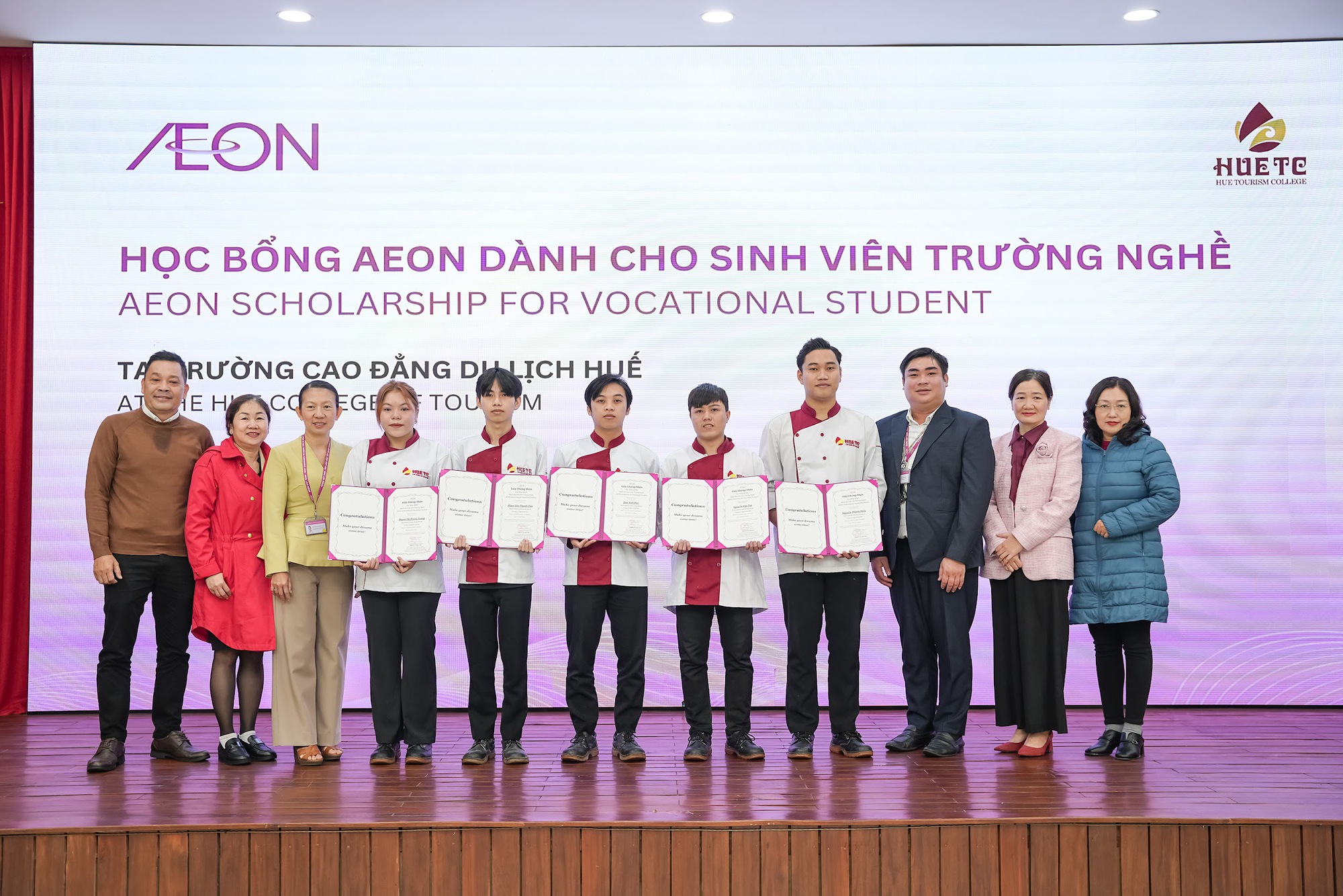 Học bổng AEON dành cho sinh viên trường nghề: Cầu nối giáo dục nghề nghiệp bền vững- Ảnh 1.