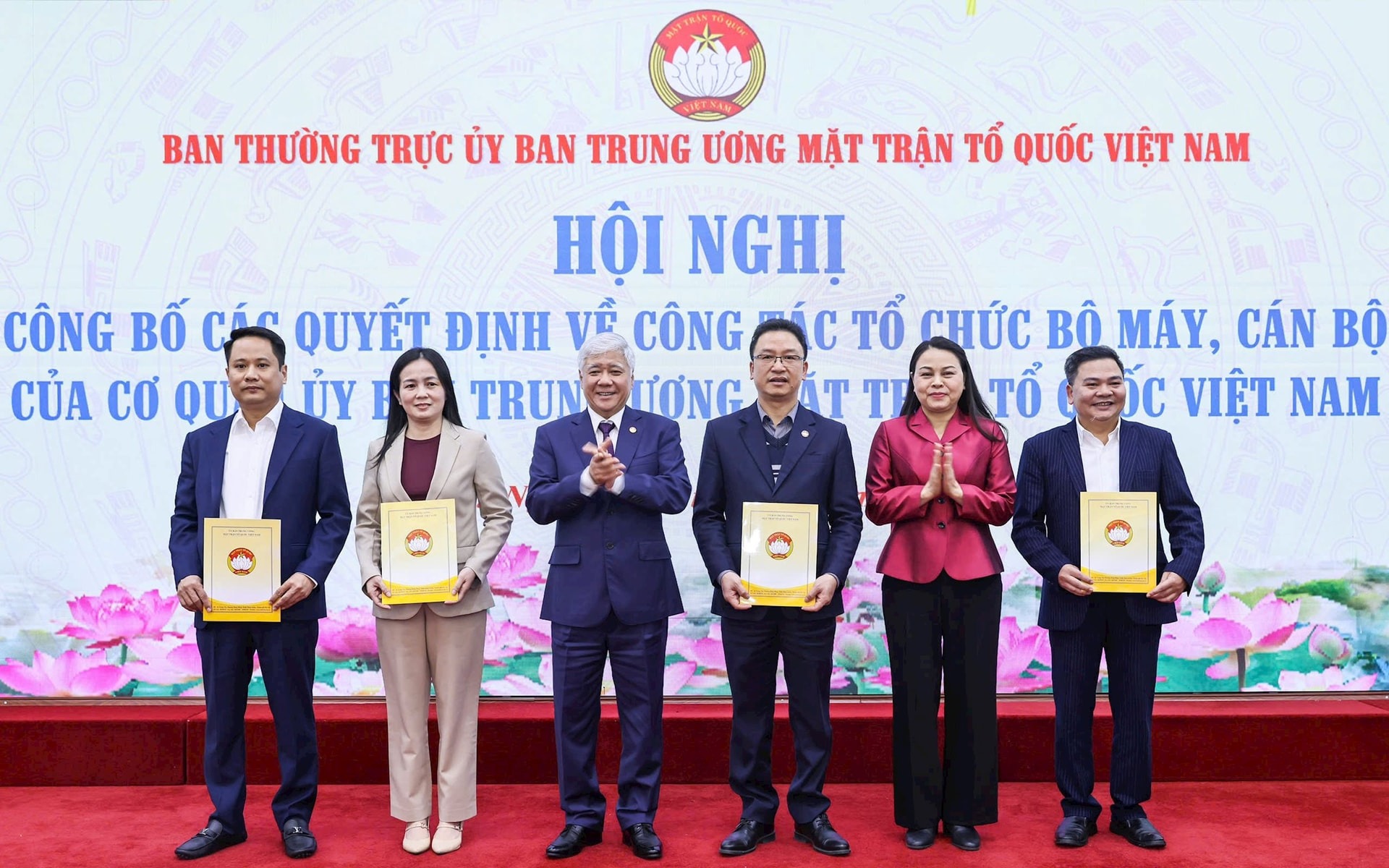 Cơ quan Ủy ban Trung ương MTTQ Việt Nam giảm 8 đầu mối