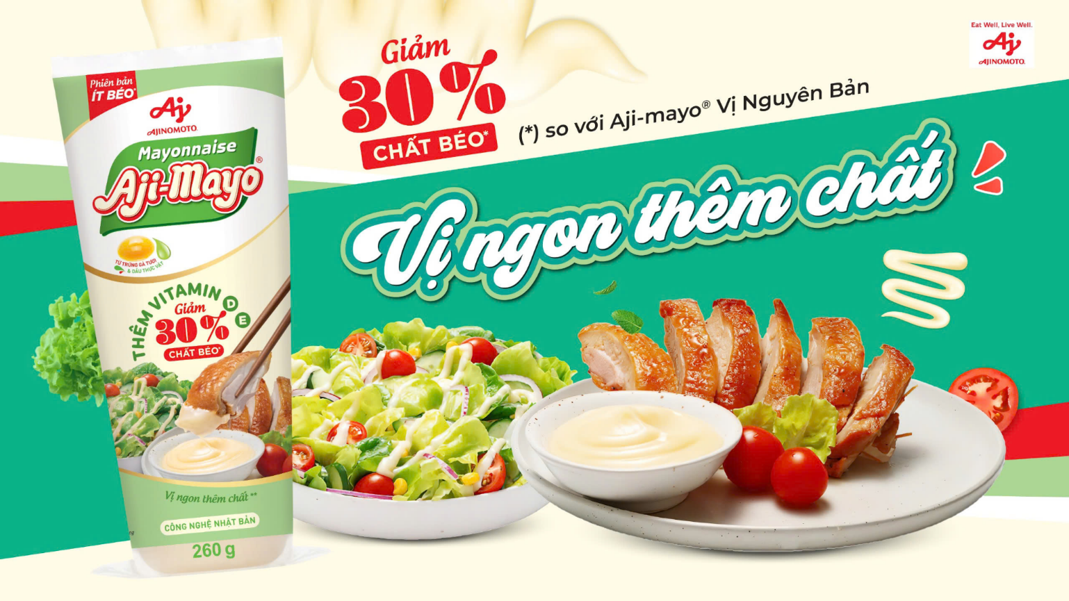 ‘Giải mã’ Xốt Mayonnaise Aji-mayo® phiên bản ít béo- Ảnh 1.