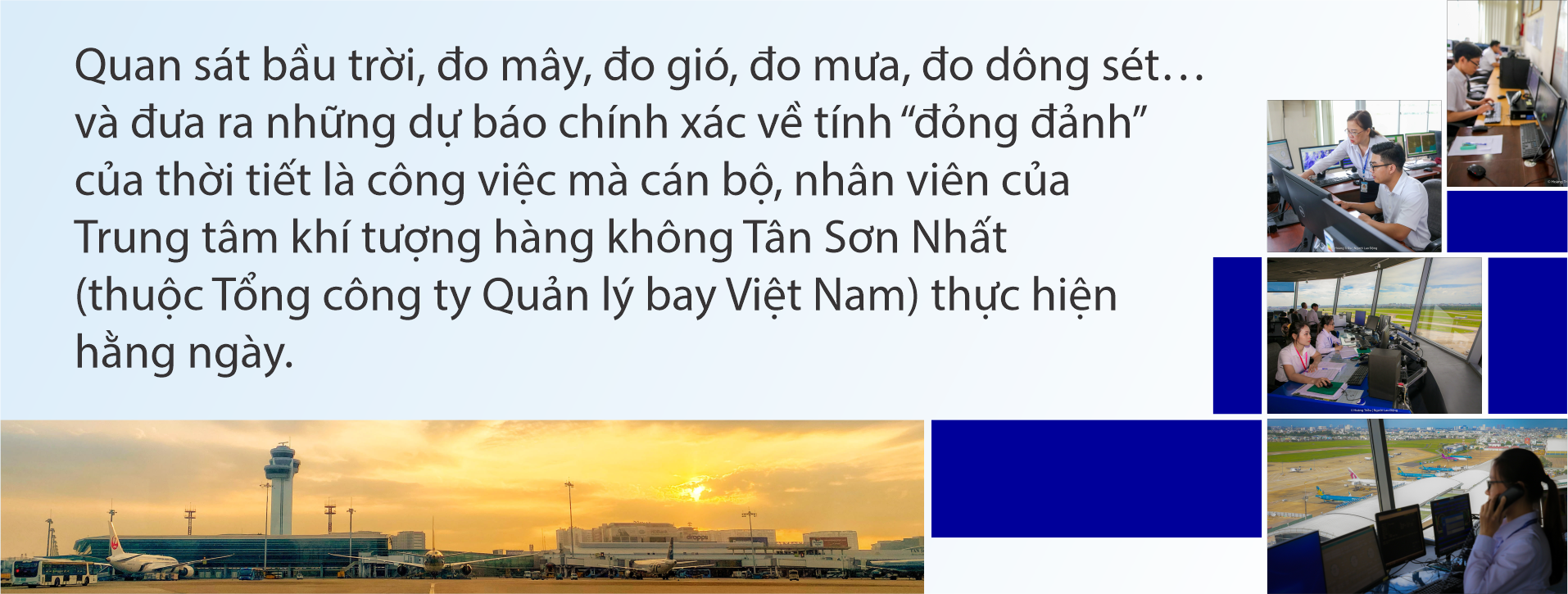 Nghề “bắt mạch ông trời” ở Tân Sơn Nhất- Ảnh 1.