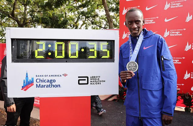 Kỷ lục gia marathon Kelvin Kiptum tử nạn tuổi 24- Ảnh 2.